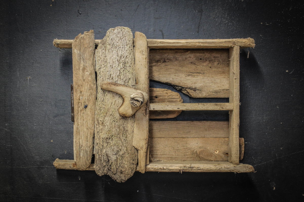 Driftwood Wall Cabinet 4